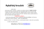 Rybářský kroužek 2021